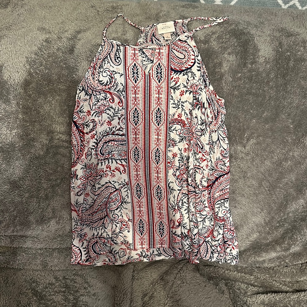 Knox Rose paisley tank top